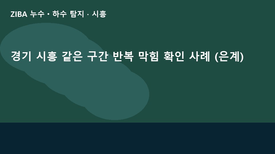 경기 시흥 같은 구간 반복 막힘 확인 사례 (은계)